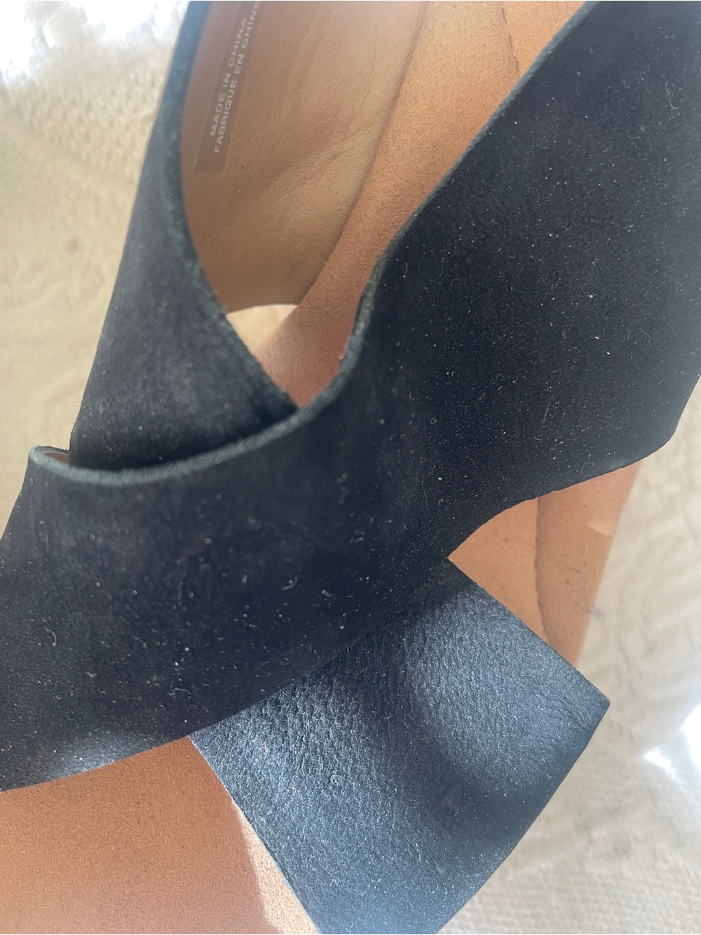 Clarks Black Women's Crisscross Slingback Sandals - Picture 8 of 10